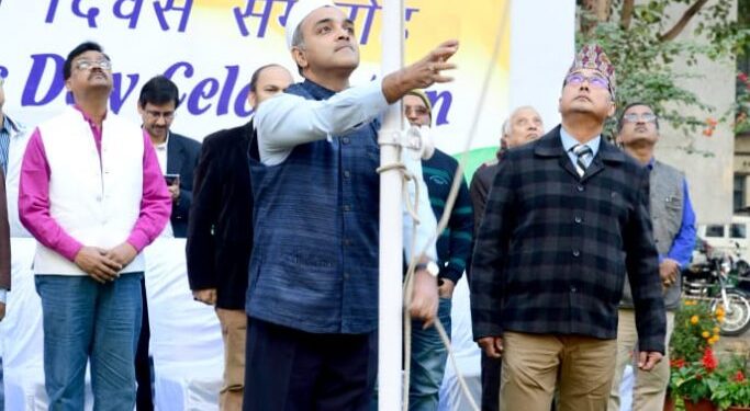 tata-steel-jusco-republic-day-जुस्को के बदले नये नाम के साथ रंगारंग गणतंत्र दिवस समारोह का आयोजन, एमडी ने ली सलामी