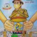 jamshedpur-painter-salutes-police-जमशेदपुर पुलिस को एक पेंटर ने दी ऐसी सलामी, खुद सिटी एसपी ने भी की सराहना