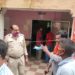 jamshedpur-hungama-बर्मामाइंस थाना में मुआवजा की मांग को लेकर हंगामा, दुर्घटना के खिलाफ रोड जाम, तोड़फोड़-video