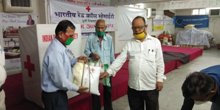 indian-red-cross-society-news-इंडियन रेड क्रास सोसाइटी की गतिविधियों की खबरें, कलाकार संघ को मिला भोजन, सेफ्टी व डिजास्टर की बैठक 3 से 10 सितंबर तक, 8 सितंबर को होगा रक्तदान शिविर