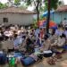 west-singhbhum-होमगार्ड जवानों ने अपनी विभिन्न मांगों को लेकर मझगांव विधायक के आवास पर दिया धरना