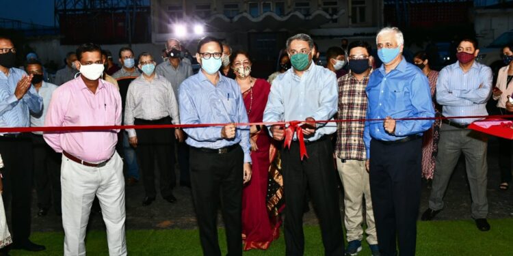tata-steel-dedicates-new-look-of-dorabji-park-टाटा स्टील के एमडी टीवी नरेंद्रन ने सर दोराबजी टाटा पार्क को नये लुक को किया समर्पित, जगमगा गया कीनन स्टेडियम के सामने वाला एरिया, एमडी टीवी नरेंद्रन ने कहा-स्टील सिटी में ऐसा स्ट्रक्चर की जरूरत थी