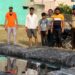 jamshedpur-chhath-puja-मानगो जवाहरनगर रोड नंबर 6 में छठ पर्व उत्सव समिति ने श्रमदान कर बनाया कृतिम छठ घाट