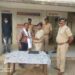 west- singhbhum-जगन्नाथपुर थाना प्रभारी मधुसूदन मोदक ने रिटायर भूतपूर्व कैप्टन कन्हैयालाल सिंकू को किया सम्मानित west- singhbhum-जगन्नाथपुर थाना प्रभारी मधुसूदन मोदक ने रिटायर भूतपूर्व कैप्टन कन्हैयालाल सिंकू को किया सम्मानित