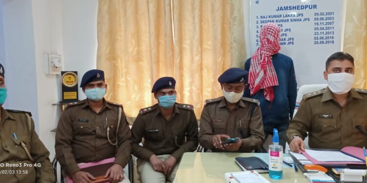 jamshedpur-police-success-जुगसलाई में रेलवे के एजेंट पर गोलियां चलाने वाला 9 एमएम पिस्तौल और कारतूस के साथ गिरफ्तार, जानें कौन है आरोपी