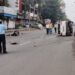 jamshedpur-accident-बिष्टुपुर में सड़क पार कर रहे मवेशी को कार ने मारी टक्कर, मवेशी की मौत, कार पलटी, चालक घायल jamshedpur-accident-बिष्टुपुर में सड़क पार कर रहे मवेशी को कार ने मारी टक्कर, मवेशी की मौत, कार पलटी, चालक घायल