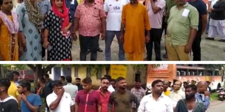 jamshedpur-helping-hand-जंबू अखाड़ा समिति के संरक्षक बंटी सिंह ने लकवाग्रस्त व्यक्ति को व्हीलचेयर देकर की बड़ी मदद, चेहरे पर आयी मुस्कान