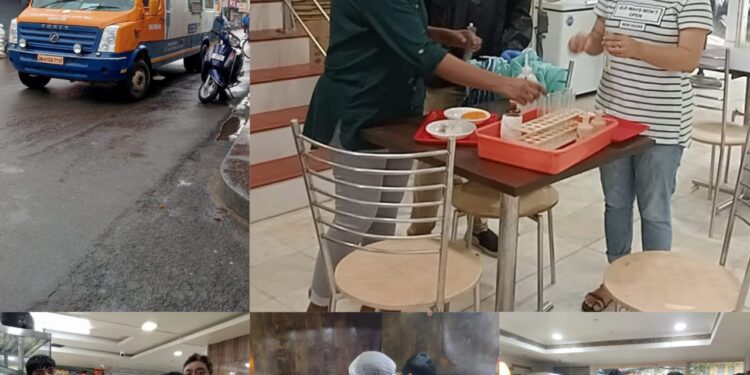 jamshedpur-food-adulteration-साकची और बिष्टुपुर बाजार के कई नामचीन होटलों, मिठाई दुकानों में ताबड़तोड़ मिठाई और खाने के सामानों की हुई जांच, कई खाद्य सामग्रियों में पाये गये मिलावट, जानें कहां कौन सी दुकान में मिली मिलावट jamshedpur-food-adulteration-साकची और बिष्टुपुर बाजार के कई नामचीन होटलों, मिठाई दुकानों में ताबड़तोड़ मिठाई और खाने के सामानों की हुई जांच, कई खाद्य सामग्रियों में पाये गये मिलावट, जानें कहां कौन सी दुकान में मिली मिलावट