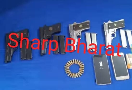 jamshedpur-criminals-arrested-in-lakhisarai-लखीसराय में पकड़े गए दो आर्म्स सप्लायर, पकड़े गए लोगों में जमशेदपुर के जुगसलाई का रहने वाला आर्म्स सप्लायर शामिल, कोल्हान में होना था आर्म्स सप्लाई, 4 पिस्तौल भी पकड़ाया