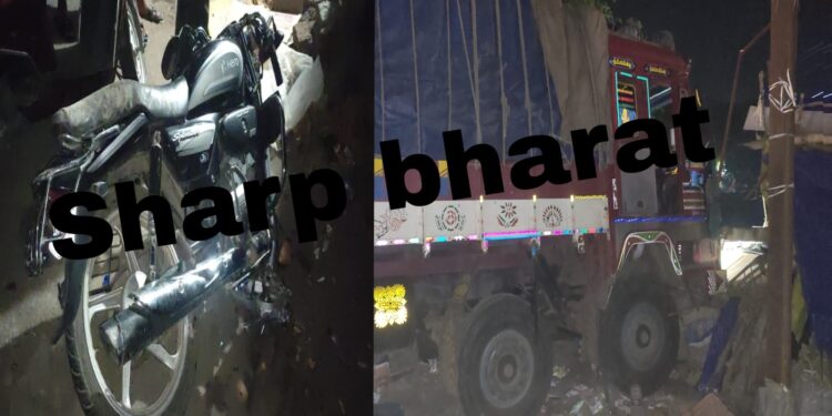Saraikela chandil accident : चांडिल में तेज़ अनियंत्रित ट्रक दुकानो में जा घुसी, 6 घायल