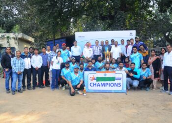 tata steel inter jdc cricket : टाटा स्टील के इंटर जेडीसी क्रिकेट टूर्नामेंट का भव्य समापन, फाइनल में एलडी 2 ने एलडी 3 को हराकर जीता खिताब, वन सप्लाइ चेन को मिला तृतीय स्थान tata steel inter jdc cricket : टाटा स्टील के इंटर जेडीसी क्रिकेट टूर्नामेंट का भव्य समापन, फाइनल में एलडी 2 ने एलडी 3 को हराकर जीता खिताब, वन सप्लाइ चेन को मिला तृतीय स्थान