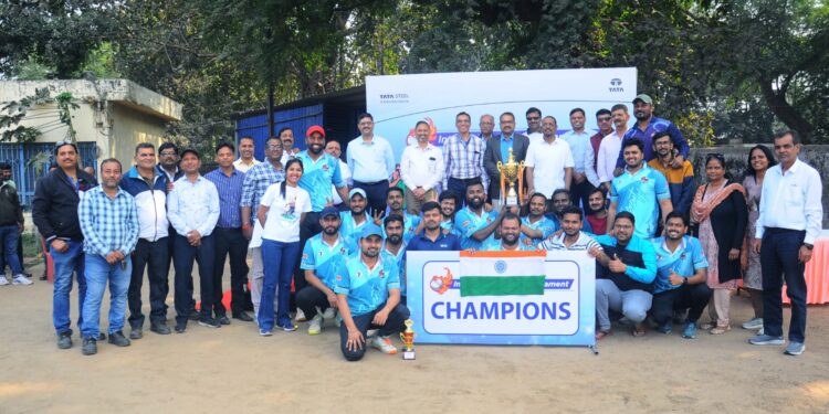 tata steel inter jdc cricket : टाटा स्टील के इंटर जेडीसी क्रिकेट टूर्नामेंट का भव्य समापन, फाइनल में एलडी 2 ने एलडी 3 को हराकर जीता खिताब, वन सप्लाइ चेन को मिला तृतीय स्थान tata steel inter jdc cricket : टाटा स्टील के इंटर जेडीसी क्रिकेट टूर्नामेंट का भव्य समापन, फाइनल में एलडी 2 ने एलडी 3 को हराकर जीता खिताब, वन सप्लाइ चेन को मिला तृतीय स्थान