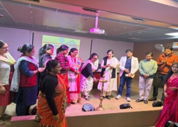 Jamshedpur womens university : जमशेदपुर महिला विवि में सिनर्जी एनर्जी नाम से कार्यशाला आयोजित, एक दिवसीय कार्यशाला में छात्राओं के लिए विविध प्रतियोगिताएं आयोजित Jamshedpur womens university : जमशेदपुर महिला विवि में सिनर्जी एनर्जी नाम से कार्यशाला आयोजित, एक दिवसीय कार्यशाला में छात्राओं के लिए विविध प्रतियोगिताएं आयोजित