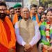 mango nagar nigam election : मानगो नगर निगम मेयर पद के लिए भाजपा नेता नीरज सिंह की पत्नी संध्या सिंह ने किया नामांकन, जनसैलाब के साथ निकली नामांकन यात्रा