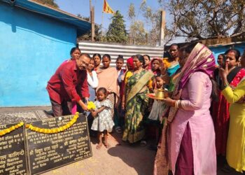 Jamshedpur jugsalai mla initiative : जुगसलाई विधायक मंगल कालिंदी ने किया बर्मामाइंस क्षेत्र में 3 योजनाओं का शिलान्यास, विकास को मिलेगी गति