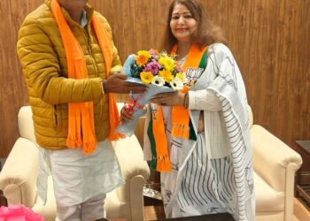 Jharkhand bjp : भाजपा प्रदेश झारखंड किसान मोर्चा के सहकारिता प्रकोष्ठ की सह संयोजक डॉक्टर रानी ठाकुर ने की राष्ट्रीय अध्यक्ष राजकुमार चाहर से मुलाकात, कई मुद्दों पर चर्चा