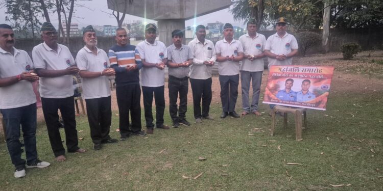 jamshedpur poorv sainik seva parishad- भारतीय वायु सेना के फाइटर पायलटों को पूर्व सैनिक सेवा परिषद ने दी श्रद्धांजलि