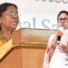 President Murmu upset over breach of protocol: बंगाल दौरे पर आईं राष्ट्रपति द्रौपदी मुर्मू प्रोटोकोल टूटने से नाराज, ममता बनर्जी को बताया छोटी बहन जैसी, पूछा- क्या वह किसी बात पर नाराज हैं?कार्यक्रम स्थल बदले जाने से भी दिखीं क्षुब्ध President Murmu upset over breach of protocol: बंगाल दौरे पर आईं राष्ट्रपति द्रौपदी मुर्मू प्रोटोकोल टूटने से नाराज, ममता बनर्जी को बताया छोटी बहन जैसी, पूछा- क्या वह किसी बात पर नाराज हैं?कार्यक्रम स्थल बदले जाने से भी दिखीं क्षुब्ध