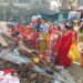 Jamshedpur holika pujan : जुगसलाई मारवाड़ी समाज की महिलाओं ने नयाबाजार में की होलिका पूजन, नवविवाहिताओं व महिलाओं ने पूजा कर परिवार के लिए की सुख-समृद्धि की कामना, देखें video