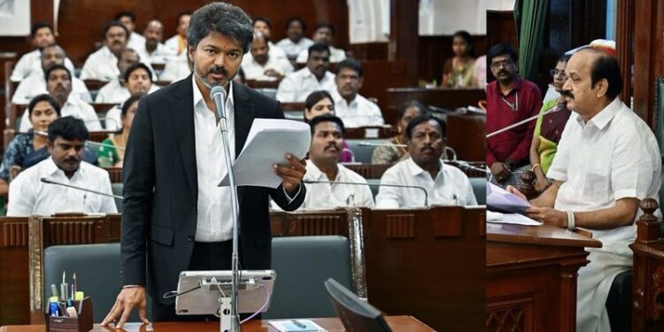 Tamil Nadu Floor Test- तमिलनाडु में टीवीके सरकार ने जीता विश्वासमत, विधानसभा में 144 विधायकों का मिला समर्थन