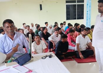 Jamshedpur central jail : जमशेदपुर के घाघीडीह सेन्ट्रल जेल  में लगी जेल अदालत, कैदियों को किया जागरूक, लगा मेडिकल कैंप