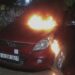 Jamshedpur burning car : बिष्टुपुर में दो कारों में अचानक लगी आग, मची अफरा तफरी