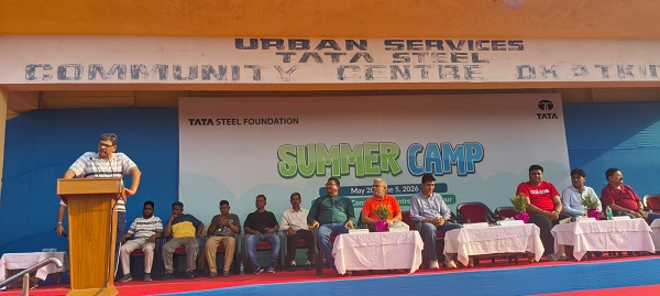 tata steel foundation summer camp : जमशेदपुर इम्पैक्ट क्लस्टर में समर कैंप का शुभारंभ, बच्चों के मस्ती का सारा इंतजाम tata steel foundation summer camp : जमशेदपुर इम्पैक्ट क्लस्टर में समर कैंप का शुभारंभ, बच्चों के मस्ती का सारा इंतजाम