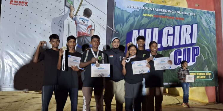 tata steel adventure foundation : टीएसएएफ क्लाइम्बिंग अकादमी ने आइएमएफ नीलगिरि स्पीड क्लाइम्बिंग कप 2026 में 6 पदक जीते, खिलाड़ियों ने किया कमाल
