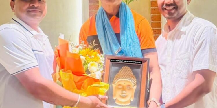 jamshedpur proud-अंतरराष्ट्रीय योग गुरु अंशु सरकार का जलवा, वियतनाम में मिला सम्मान