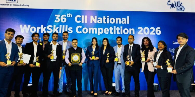 Tata steel proud : 36वीं सीआईआई वर्कस्किल्स प्रतियोगिता में टाटा स्टील की टीम का उत्कृष्ट प्रदर्शन, 30 से अधिक तकनीकी ट्रेड्स में लिया हिस्सा