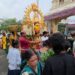 west singhbhum ckp mata sheetla utsav-चक्रधरपुर लोको कॉलोनी में सात दिवसीय माता शीतला उत्सव शुरू, घट यात्रा में उमड़ी भीड़