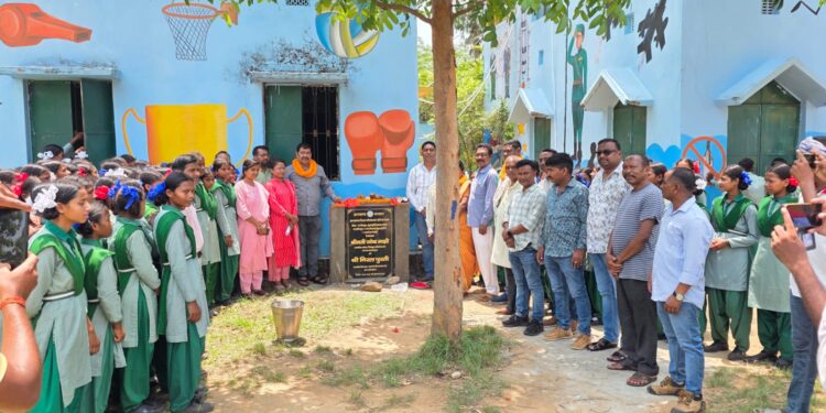 west singhbhum mazgaon-शिक्षा का हब बनेगा मझगांव: निरल पूर्ति, विधायक ने कुमारडुंगी प्लस टू विद्यालय में नए भवन निर्माण कार्य का किया शिलान्यास