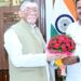 Jamshedpur ex bjp leader met governor: रांची लोकभवन में डॉ दिनेशानंद गोस्वामी ने राज्यपाल से की शिष्टाचार भेंट, विवि व कॉलजों में रिक्त पदों पर शिक्षकों की नियुक्ति कराने का किया आग्रह