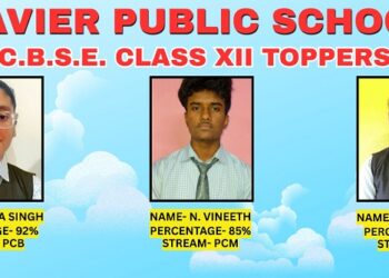 Xavier public school : जेवियर पब्लिक स्कूल के विद्यार्थियों का 12वीं में उत्कृष्ट प्रदर्शन, 92 फीसदी अंक लाकर रिचा सिंह बनी स्कूल टॉपर