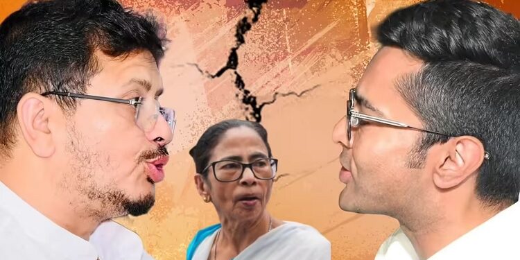 TMC decedent group elects Arup roy party president : तृणमूल कांग्रेस के बागी गुट ने ममता बनर्जी को किया किनारे, अरूप राय को चुना राष्ट्रीय अध्यक्ष, अभिषेक बनर्जी को भी निलंबित TMC decedent group elects Arup roy party president : तृणमूल कांग्रेस के बागी गुट ने ममता बनर्जी को किया किनारे, अरूप राय को चुना राष्ट्रीय अध्यक्ष, अभिषेक बनर्जी को भी निलंबित
