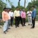 jamshedpur khasmahal-govindpur road issue- जुगसलाई विधायक के कड़े रूख के बाद विभाग के अधीक्षण अभियंता ने खासमहाल-गोविंदपुर सड़क का किया निरीक्षण, कहा-2-3 दिनों में शुरू होगा काम