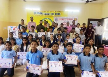 jamshedpur sanskar bharati- अंतरराष्ट्रीय योग दिवस पर संस्कार भारती का ‘योग की माया निरोगी काया’ कार्यक्रम आयोजित, विभिन्न विद्यालयों से आए विद्यार्थियों ने लिया हिस्सा