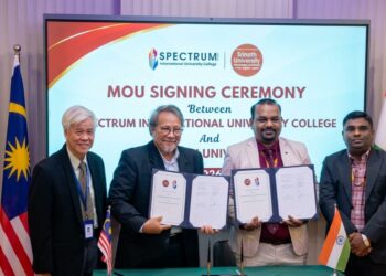 Srinath University- श्रीनाथ यूनिवर्सिटी ने मलेशिया के स्पेक्ट्रम इंटरनेशनल यूनिवर्सिटी कॉलेज के साथ किया ऐतिहासिक समझौता
