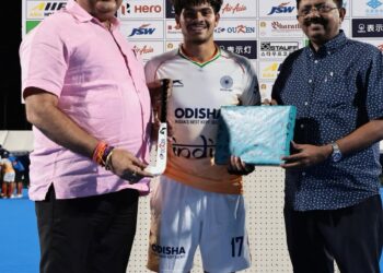 World class hockey match- नवल टाटा हॉकी अकादमी के आशीष तानी पूर्ति ने पाकिस्तान के खिलाफ चार गोल दागकर भारत को अंडर 18 एशिया कप के फाइनल में पहुंचाया