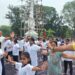 jamshedpur international yoga day- अंतरराष्ट्रीय योग दिवस पर लक्ष्मी नारायण मंदिर परिसर में विशाल योग शिविर का आयोजन, कई स्कूलों के बच्चों ने लिया भाग, अतिथियों ने योग की महत्ता बतायी, भारतीय प्राचीन परंपरा को अपनाने का किया आग्रह