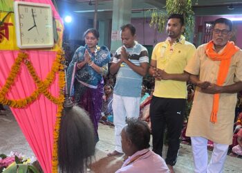 jamshedpur rural- चाकुलिया में आयोजित अखंड हरिनाम संकीर्तन में शामिल हुईं भाजपा नेत्री चंदना मुर्मू
