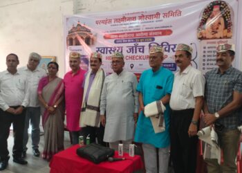jamshedpur medical camp- परमहंस लक्ष्मीनाथ गोस्वामी मंदिर में लगा नि:शुल्क चिकित्सा शिविर,301 लोगों ने इस शिविर का उठाया लाभ, मंदिर परिसर में ही 25 जून से होगी ओपीडी की शुरुआत