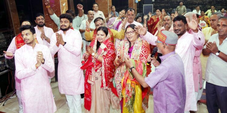 jamshedpur kirtan utsav- सोनारी राजस्थान भवन में धूमधाम से मनाया गया महासर माता का 46वां मासिक कीर्तन उत्सव jamshedpur kirtan utsav- सोनारी राजस्थान भवन में धूमधाम से मनाया गया महासर माता का 46वां मासिक कीर्तन उत्सव