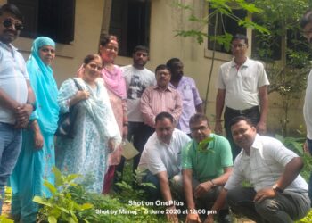 jamshedpur abm college – विश्व पर्यावरण दिवस पर एबीएम कॉलेज गोलमुरी परिसर में पौधरोपण, पर्यावरण संरक्षण का लिया संकल्प