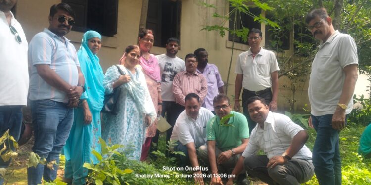jamshedpur abm college – विश्व पर्यावरण दिवस पर एबीएम कॉलेज गोलमुरी परिसर में पौधरोपण, पर्यावरण संरक्षण का लिया संकल्प