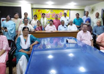 jamsheedpur tulsi bhavan-तुलसी भवन के प्रयाग कक्ष में मासिक ‘कथा मंजरी’ का आयोजन, 13 साहित्यकारों ने पढ़ी स्वरचित कविताएं