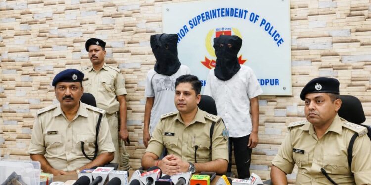 Jamshedpur police success – जुगसलाई में अवैध हथियार सप्लायर सहित दो गिरफ्तार, लोडेड पिस्तौल बरामद
