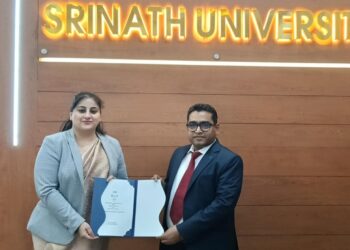 Jamshedpur srinath university : आईबीएम कंपनी के साथ श्रीनाथ विश्वविद्यालय का एमओयू, बिजनेस एनालिटिक्स में बीबीए एवं बीकॉम ऑनर्स कोर्स की शुरुआत Jamshedpur srinath university : आईबीएम कंपनी के साथ श्रीनाथ विश्वविद्यालय का एमओयू, बिजनेस एनालिटिक्स में बीबीए एवं बीकॉम ऑनर्स कोर्स की शुरुआत