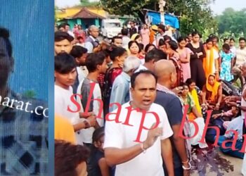 Jamshedpur accident – परसुडीह में हाइवा की चपेट में आने से युवक की मौत, आक्रोशित लोगों ने किया सड़क जाम, यातायात प्रभावित, देखिए – video