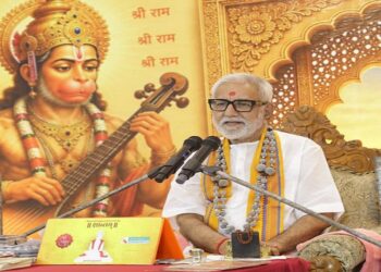 Jamshedpur ek sham hanuman ke nam : जुगसलाई राजस्थान शिव मंदिर शताब्दी समारोह के तहत दो दिवसीय व्याख्यान शुरू, पहले दिन पं विजयशंकर मेहता ‘एक शाम हनुमान के नाम’ विषय पर बोले, कहा – श्री हनुमान जी से जुड़ने का सटीक तरीका है श्री हनुमान चालीसा